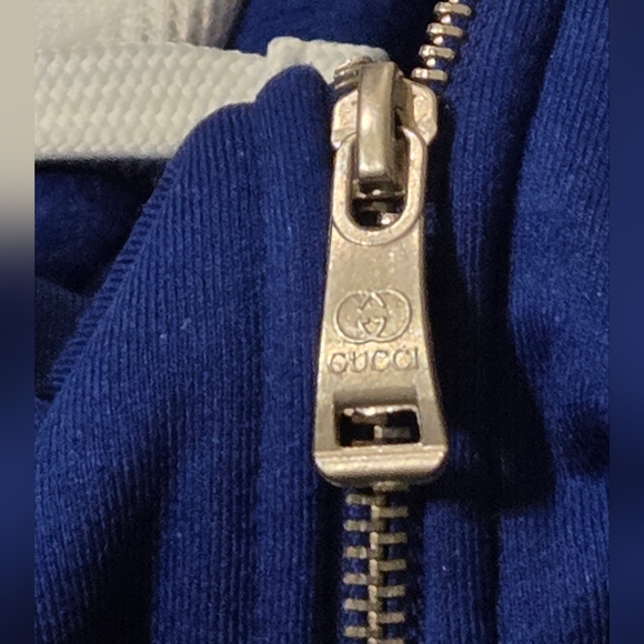 Gucci GG Supreme Logo Royal Blue Hoodie & Joggers Set Mens XXL (BOTH PIECES INCU - Picture 9 of 9